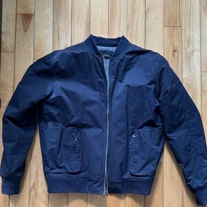Zanerobe Men's Deep Blue Bomber Jacket